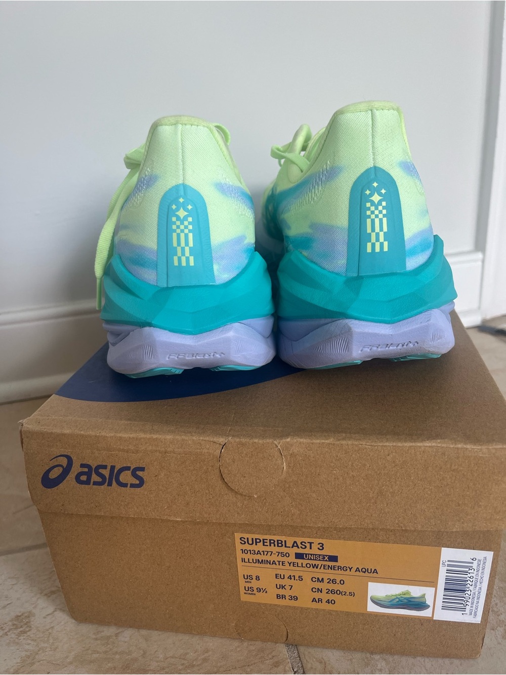 ASICS Superblast 3- Men’s size 8, Women’s size 9.5 - Picture 4 of 9